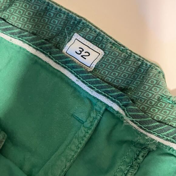 Hero Seven France Mens' Green Pattern Chino Pants 32 x 30 - Picture 7 of 15